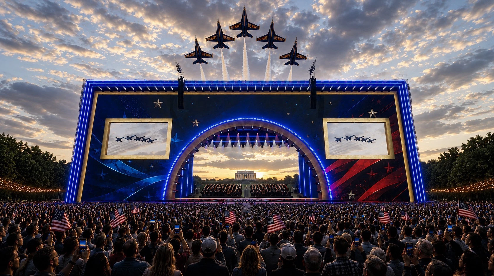 Freedom 250's Salute to America Will Celebrate the Story of Our Great Nation with Historic Patriotic Display on National Mall